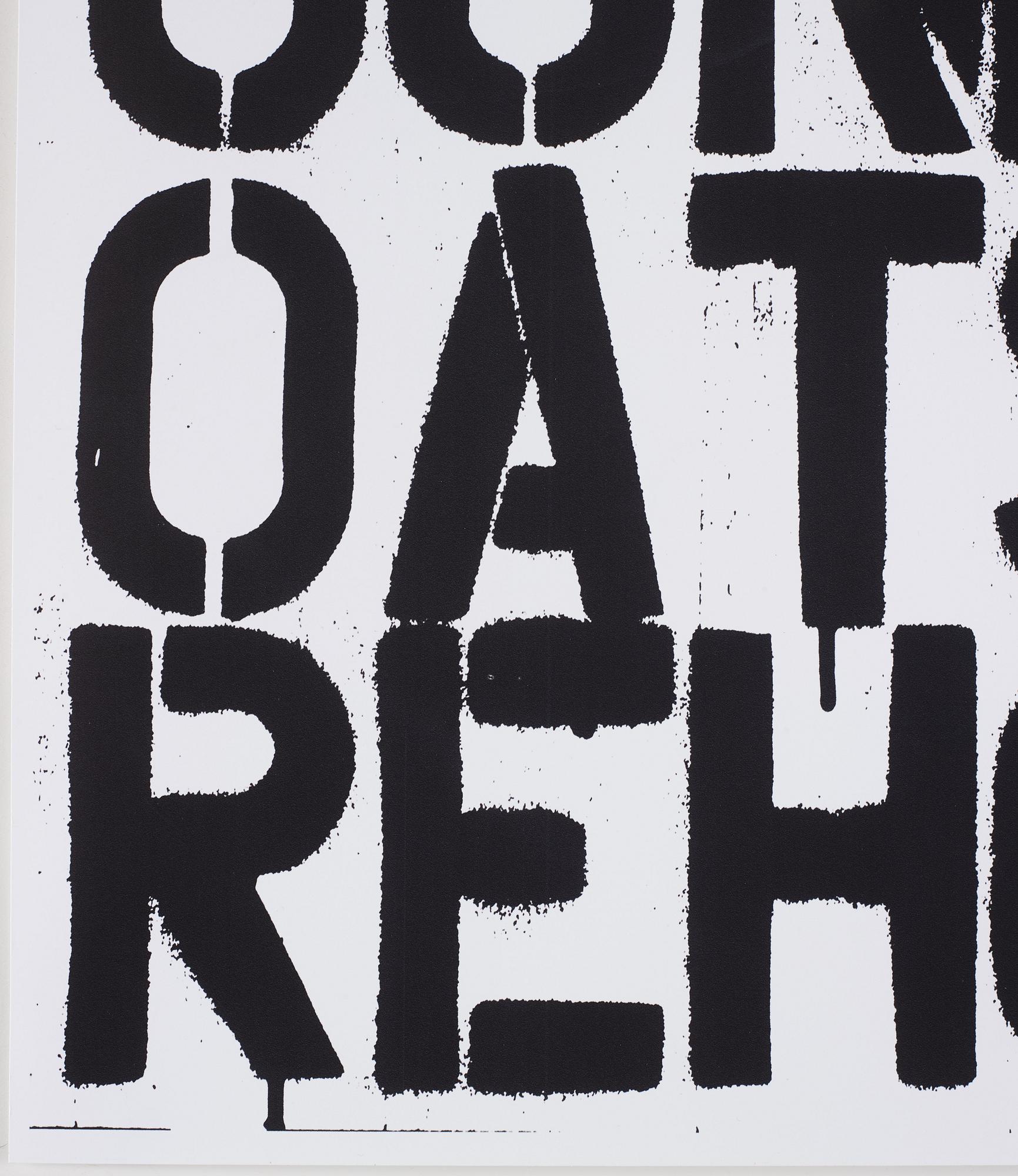 Christopher Wool and Felix Gonzalez-Torres, 