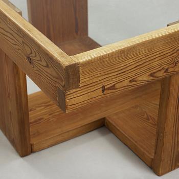 A Swedish Modern pine table, probably mid 20th C.