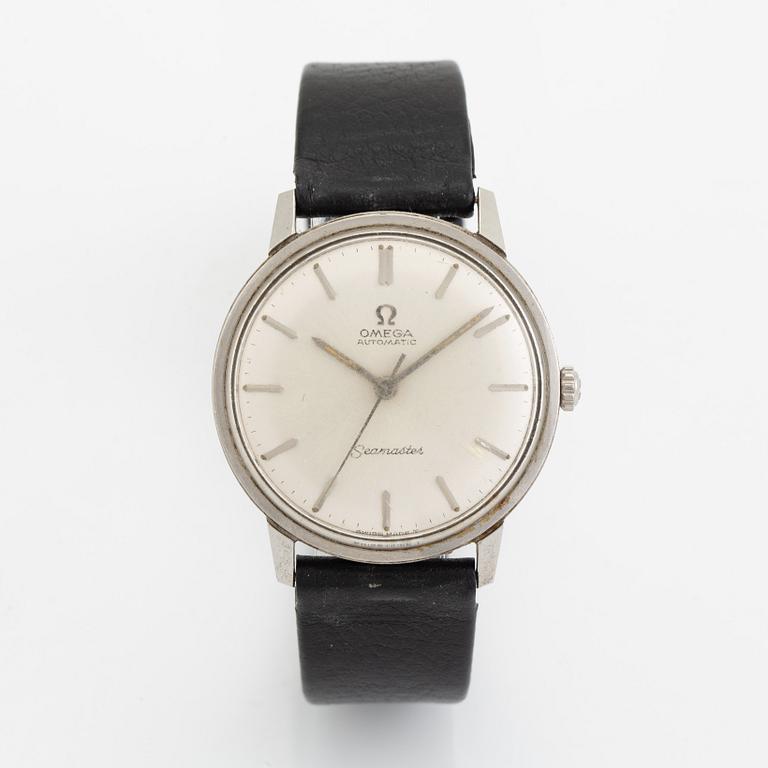 Omega, Seamaster, "Swiss Made T", wristwatch, 34 mm.