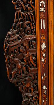 An oriental mirror from the 20th century.