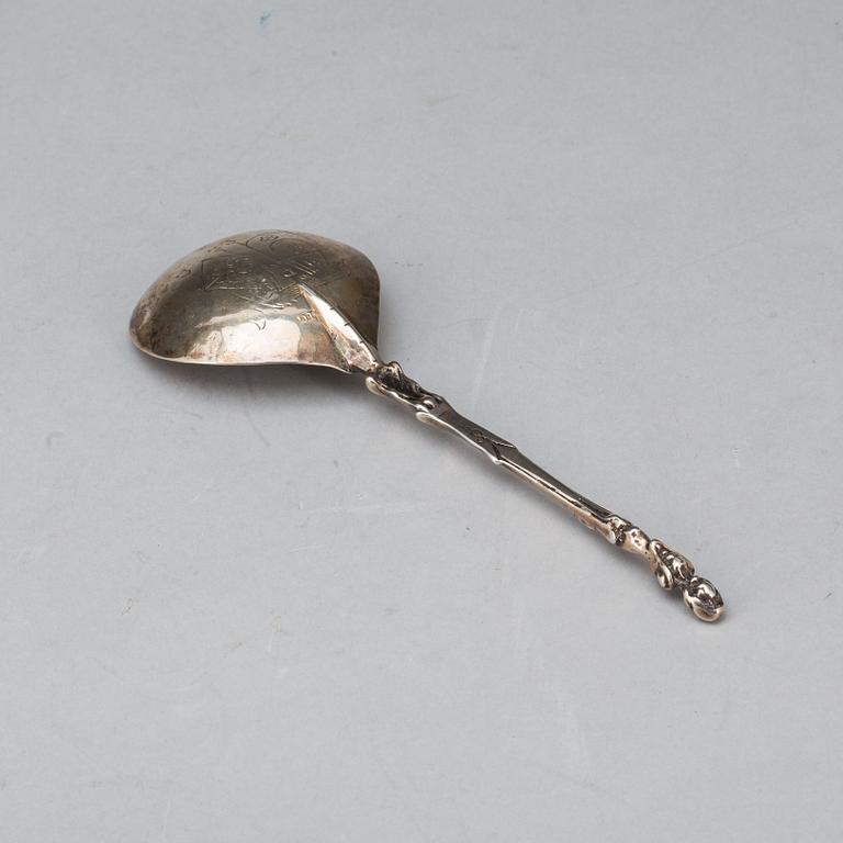 SKED, SILVER, MÖJLIGEN Johan Gadd, Umeå (1798-1802)Vikt ca 38 g.