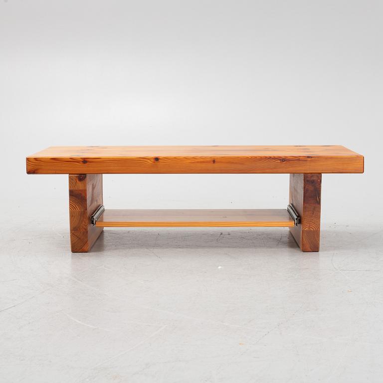 Roland Wilhelmsson, a pinewood bench, 1970s.