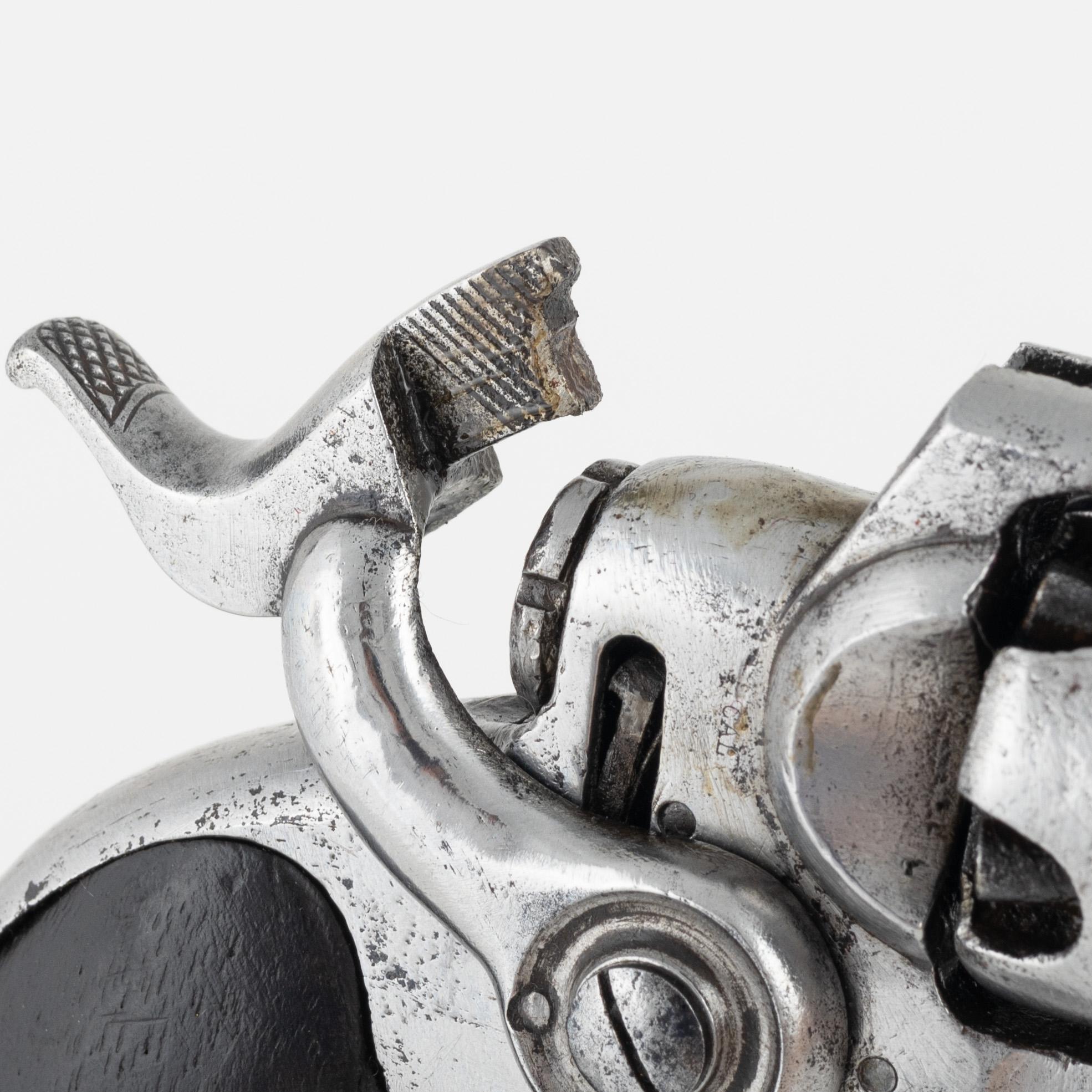 A cased Colt 1855 Sidehammer 'Root', No 11808 manufactured 1856.