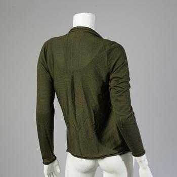 A cardigan and two top by Ralph Lauren.
