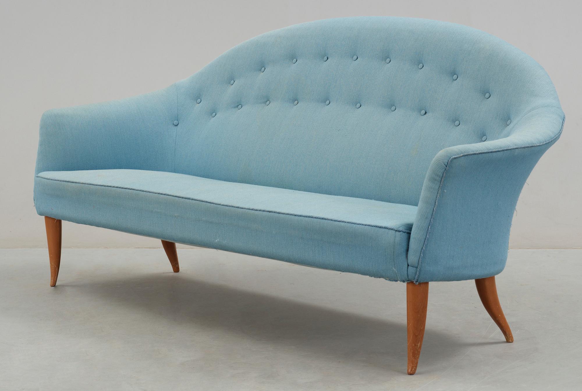 SOFFA, "Lilla paradiset", Kerstin Hörlin-Holmquist, ur NK:s Triva serie "Paradiset", formgiven 1958.