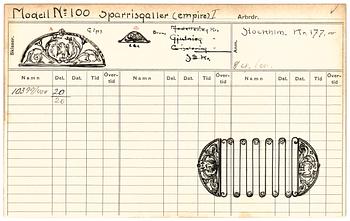 W.A. Bolin, sparrisgaller, silver, Moskva 1912-1917.