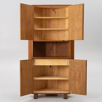 Corner cabinet, sports cabin furniture, mid-20th century.