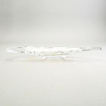 Sigurd Persson, Bowl / dish, Kosta, signed, numbered, Unique.