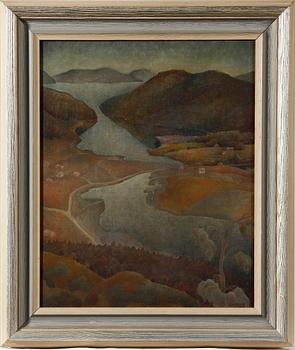 RYDELL, CARL. Olja på duk, sign o dat 1937.