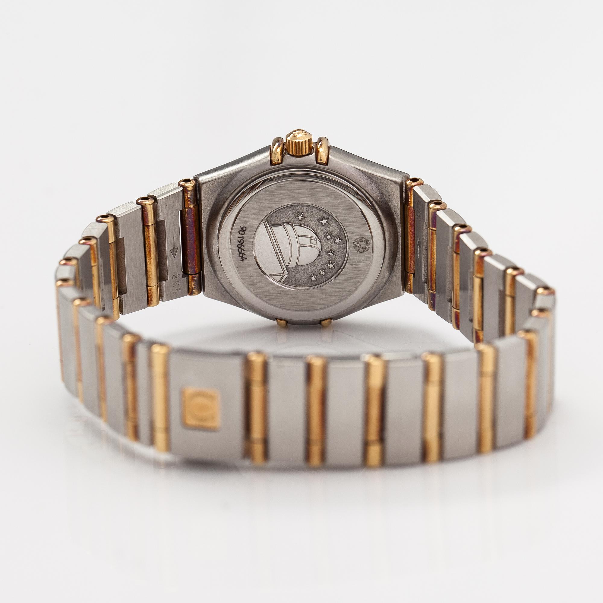 Omega, Constellation, wristwatch, 22.5 mm.