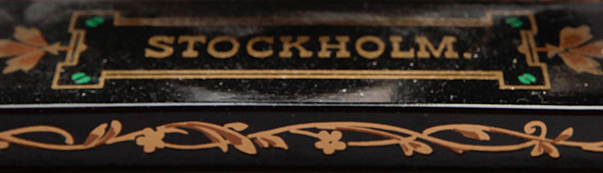 TELEFON, jubileumsmodell efter "Taxen", LM Ericsson. Sent 1900-tal.