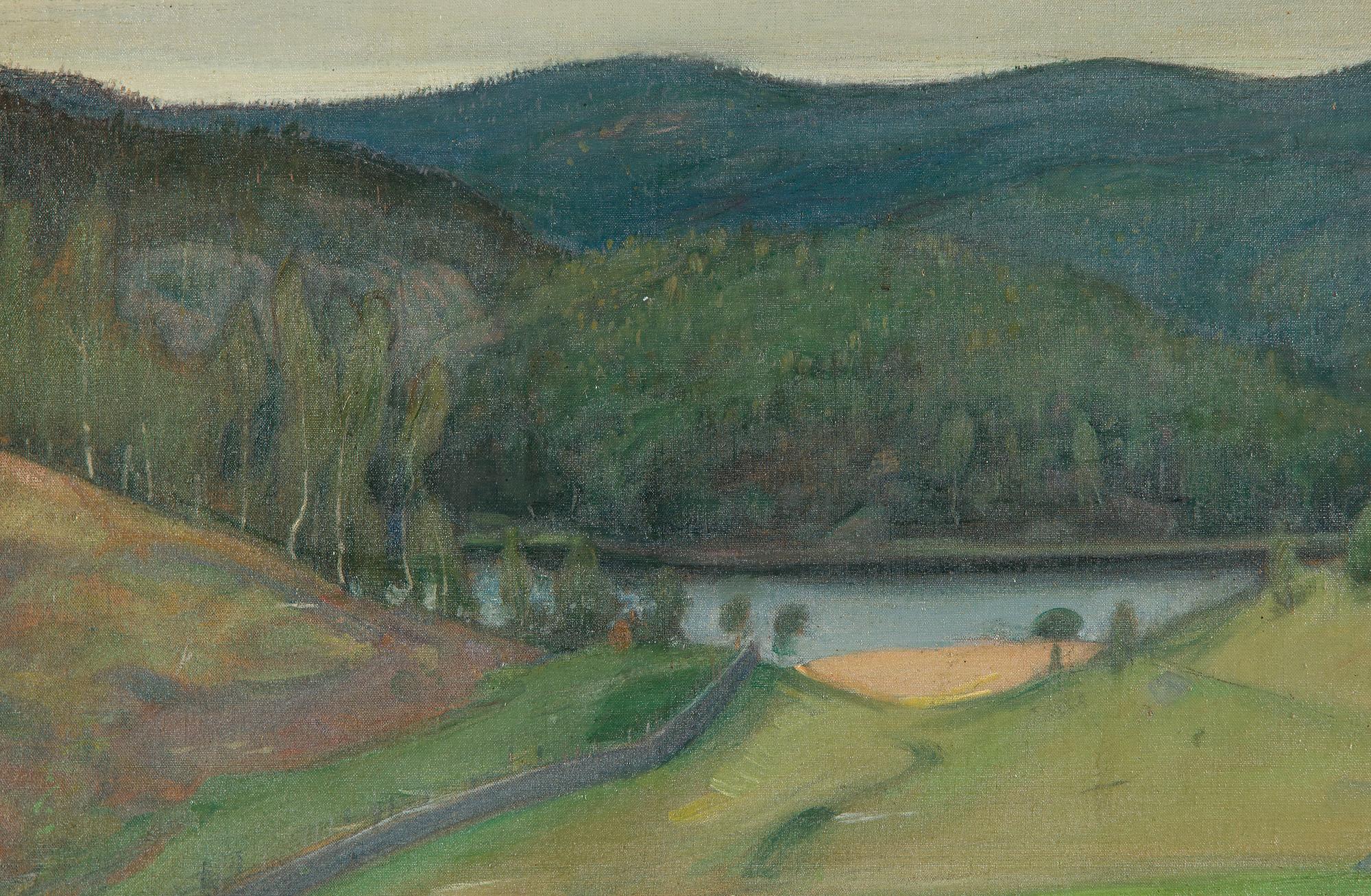 Pekka Halonen, Landscape from Karelia.
