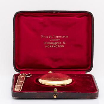 J Calame Robert, pocket watch, mid 20th century, ca 51 mm.