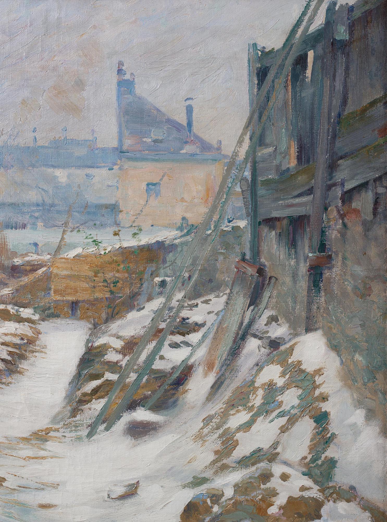 Carl Olson, Paris outskirts.