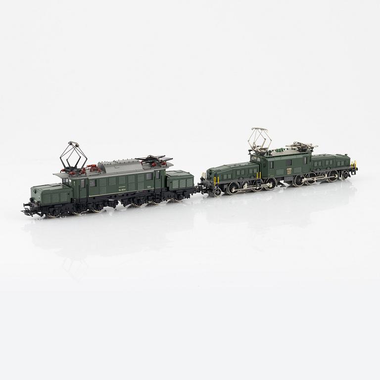 Märklin, lok set 3300, spår H0, i låda.