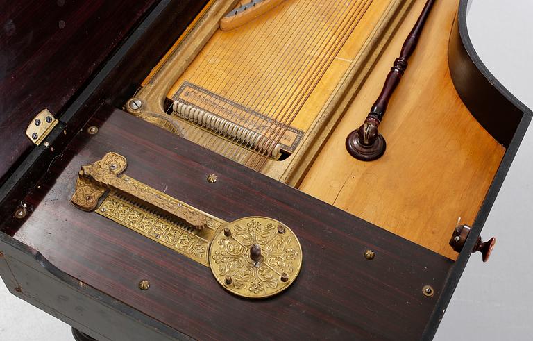 MEKANISK CITTRA, Orpheus, omkring 1900.