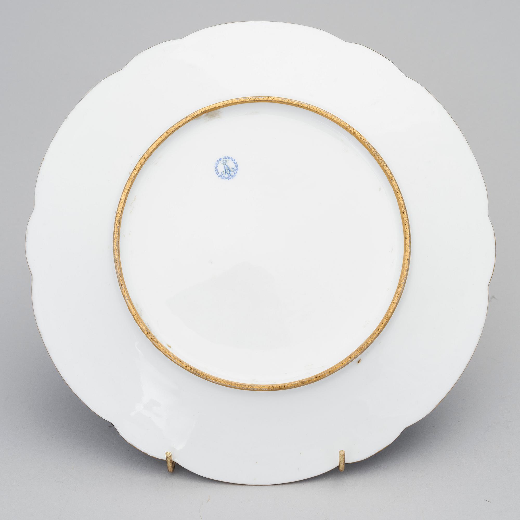 PORSLINSTALLRIK, Kejserliga Porslinsfabriken i Ryssland, Alexander II:s tid 1855-81.