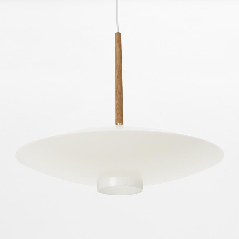 Uno & Östen Kristiansson, taklampa, "Discus", Luxus, Vittsjö, 1960-tal.
