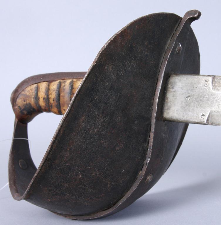 SVÄRD, 1800-/1900-tal. Blad märkt Eskilstuna.