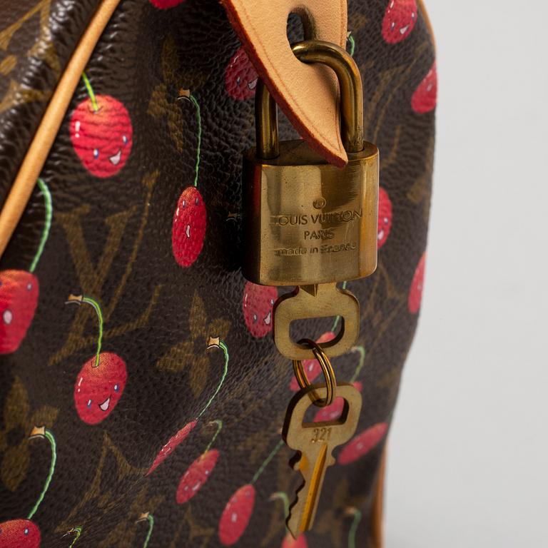 LOUIS VUITTON, "Monogram cerises cherry Speedy 25", limited edition s/s 2005.