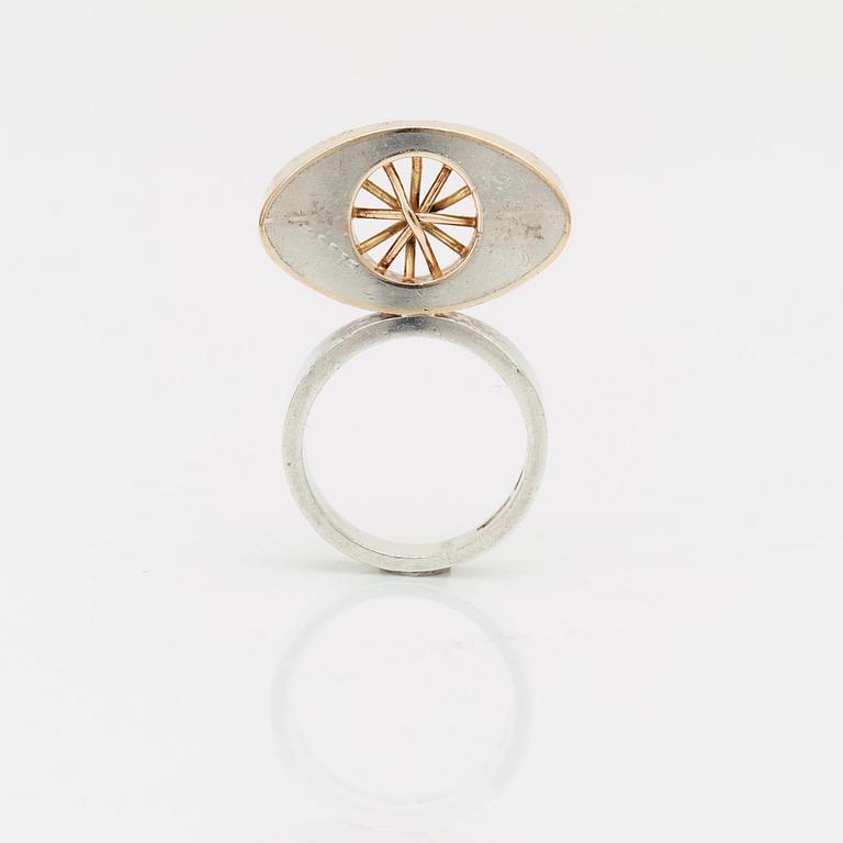 Sigurd Persson, ring, Stockholm 1965. sterlingsilver.