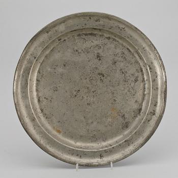 PARTI TENN, 4 delar, Bl.a. Samuel Pettersson Hult, Norrköping 1756-1771.