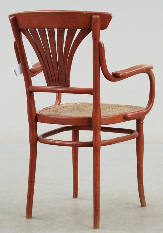 KARMSTOL, märkt Thonet, 1900-talets första hälft.