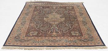 A Persian carpet, c. 222 x 140cm.
