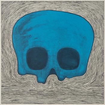 Jan Håfström, "Blue Skull".