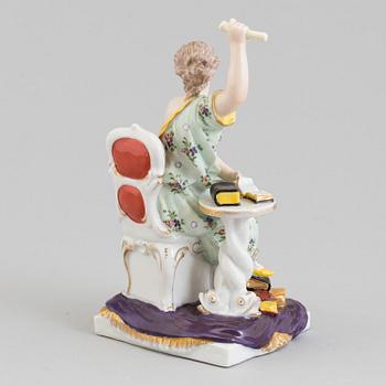 A German porcelain figurine, Dressler, Kister & Cie, circa 1900.