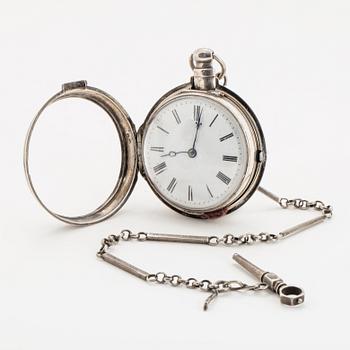 Pocket watch, 18th Century, 59 mm.