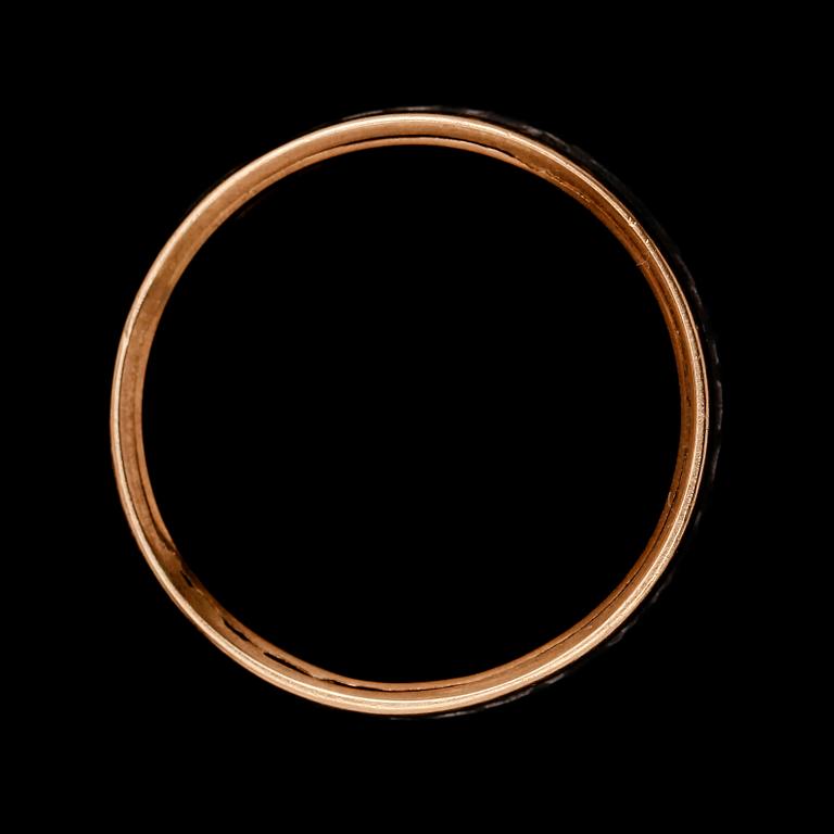 RING, 18 k, 1963. Vikt ca 5 g.