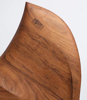 Morten Stenbæk, a "Whale Chair", No. 17, his own studio, Denmark, 2018.