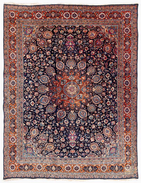 Rug, Meshed, approx. 373 x 286.