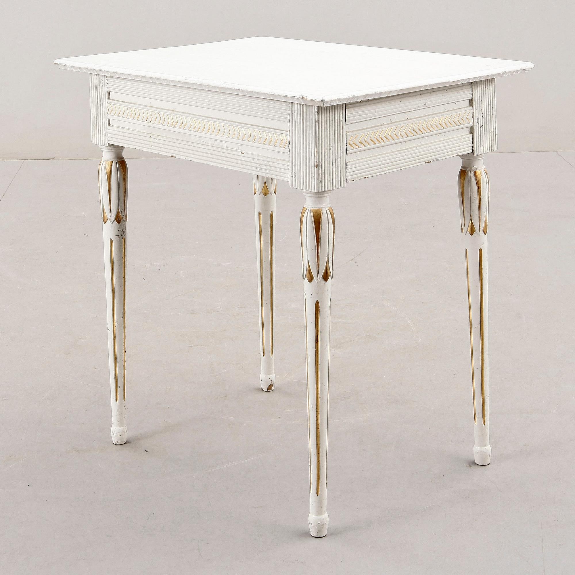 BORD, sengustaviansk stil, 1800-talets slut.