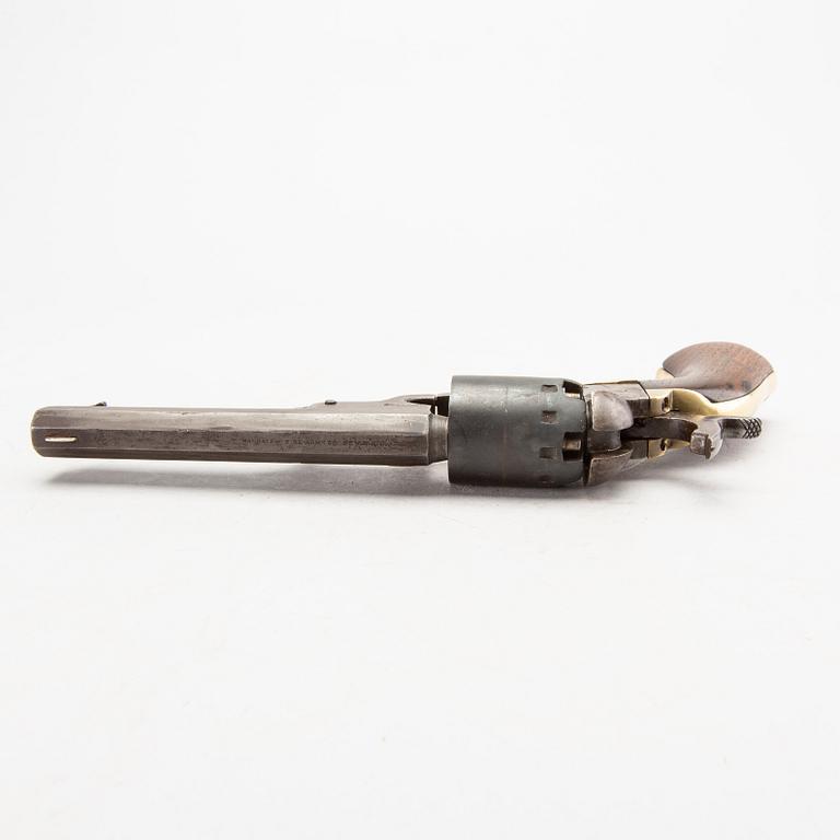 A Manhattan navy Percussion revolver in cal 36, 19th century mid / latter half.