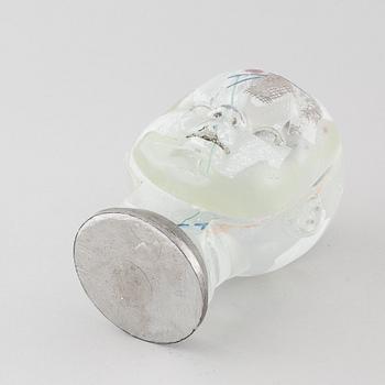 A glass sculpture by Claes Uvesten.