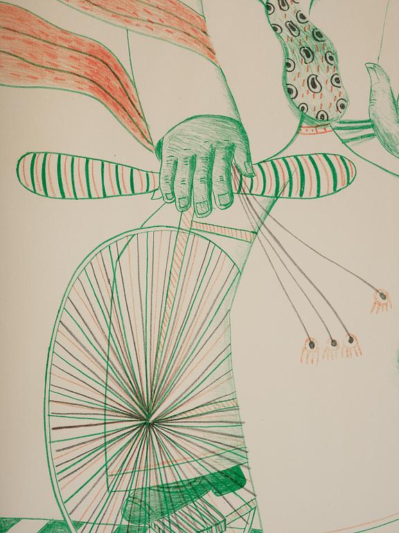 Alexandre Fassianos, Untitled from: "Hommage aux Prix Nobel" (The Nobel Prize Portfolio).