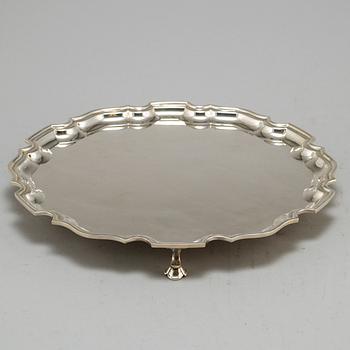 TIFFANY & CO, tray, sterling silver, marked Tiffany&Co and numbered 24071.