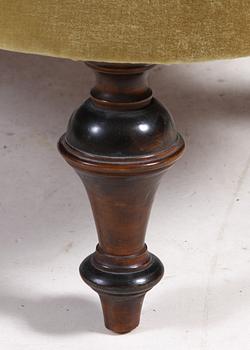 KANAPÉ, nyrokoko, 1800-talets slut.