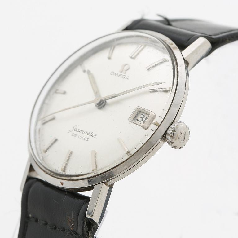 OMEGA, Seamaster De Ville, wrist watch, 33,8 mm,