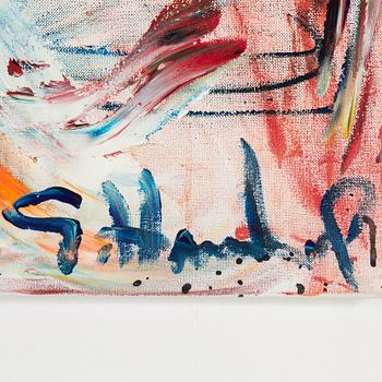 GÖRAN HAUSENKAMP, acrylic on canvas, signed.