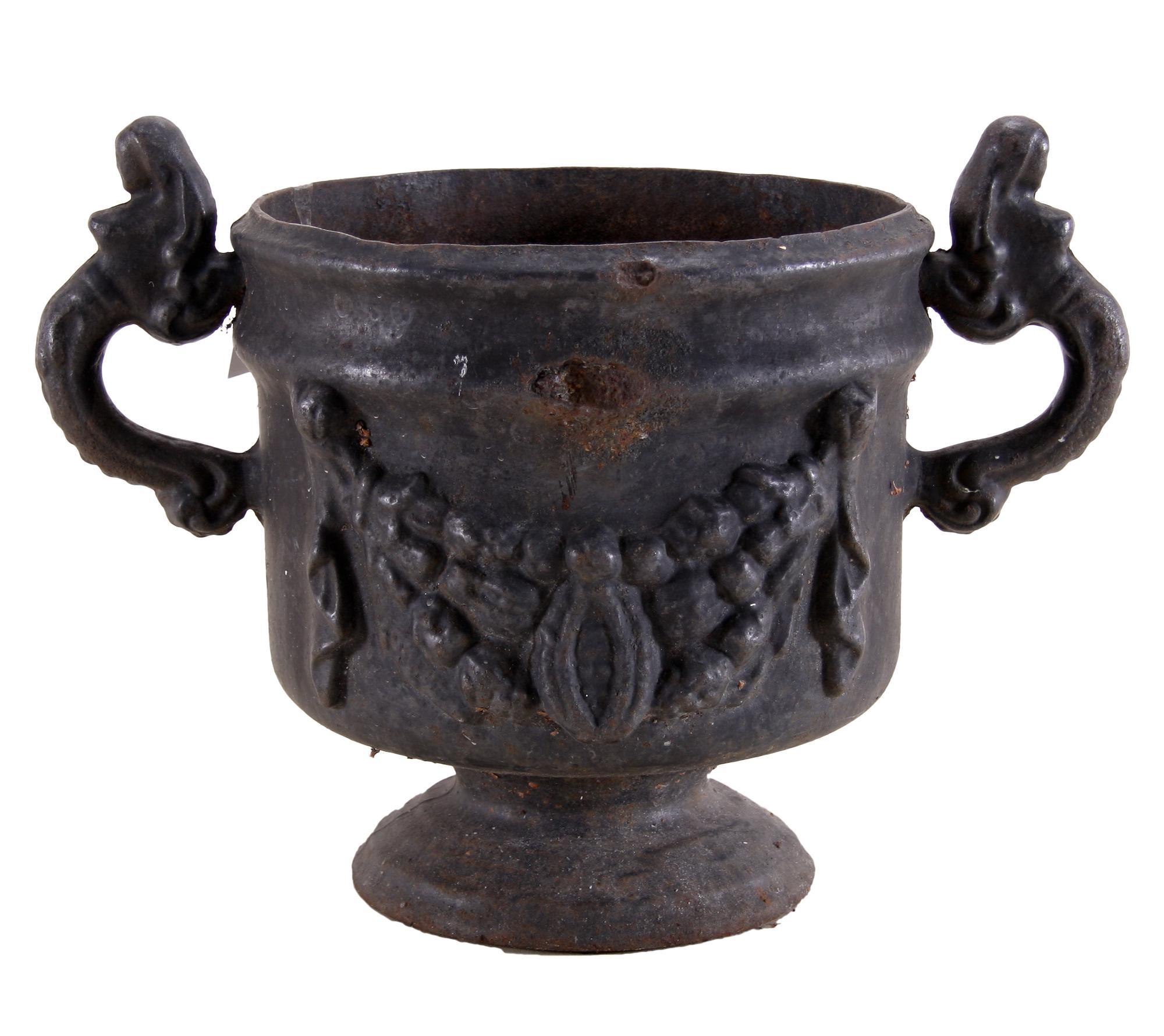 TRÄDGÅRDSURNA, gjutjärn, 1900-tal.