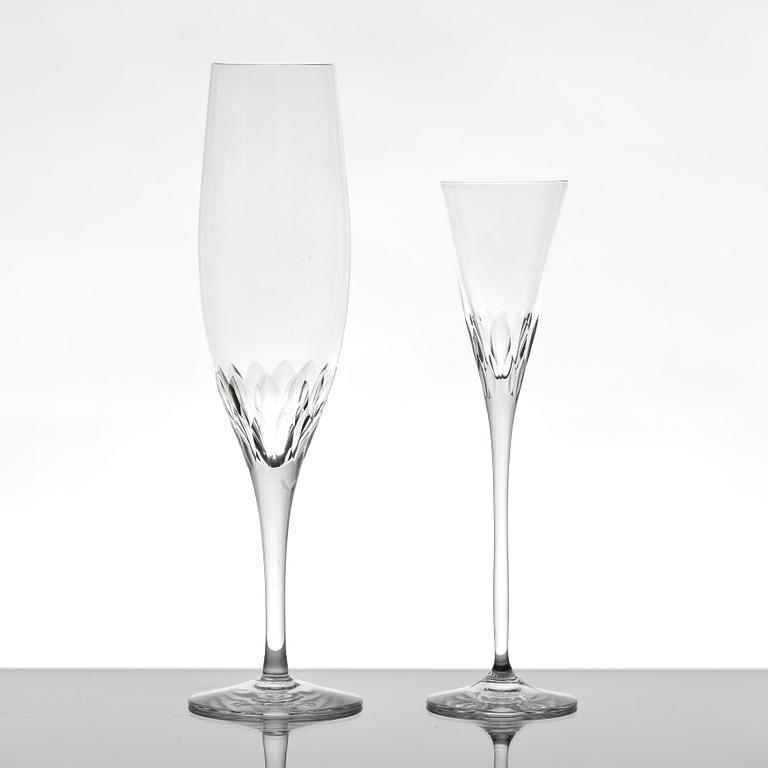 GLAS, 6+8. Glas "Prelude", Nils Landberg. Orrefors.