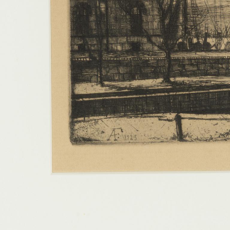 Axel Fridell, "Stadshuset i Stockholm II"(Stadshuset och Norstedts söner).