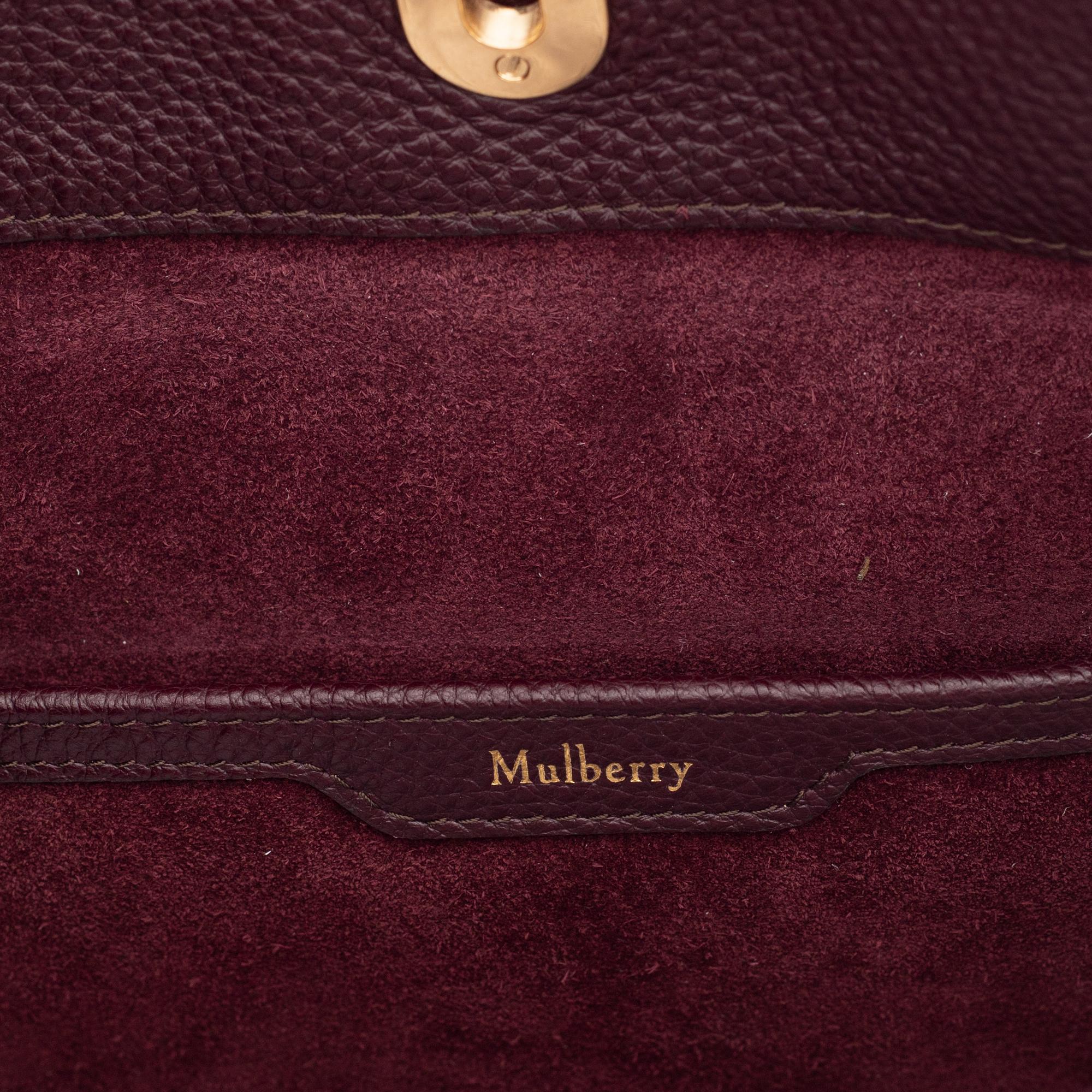 Mulberry leighton oxblood 2025