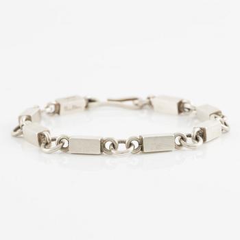 Wiwen Nilsson, armband, sterlingsilver, Lund 1972.