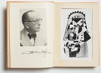 Gösta Adrian-Nilsson, Book, "Gösta Adrian-Nilsson" by Nils Lindgren, with original drawing by GAN.