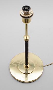 BORDSLAMPA, mässing, Blond Belysning AB, Värnamo, 1900-talets andra hälft.