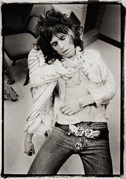 Annie Leibovitz, "Keith Richards, San Francisco, CA, 1972".